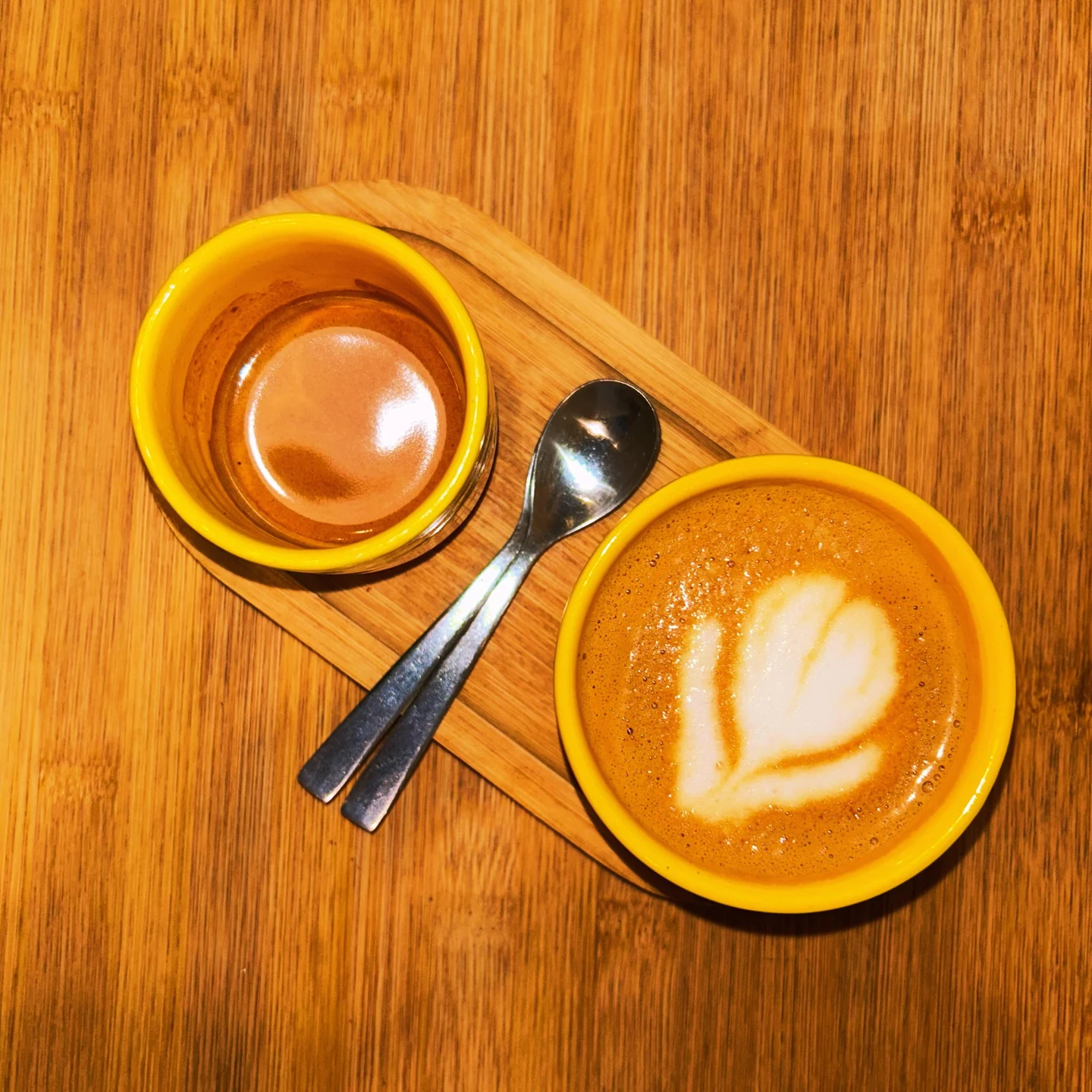 Dos cafés, una buena pausa.