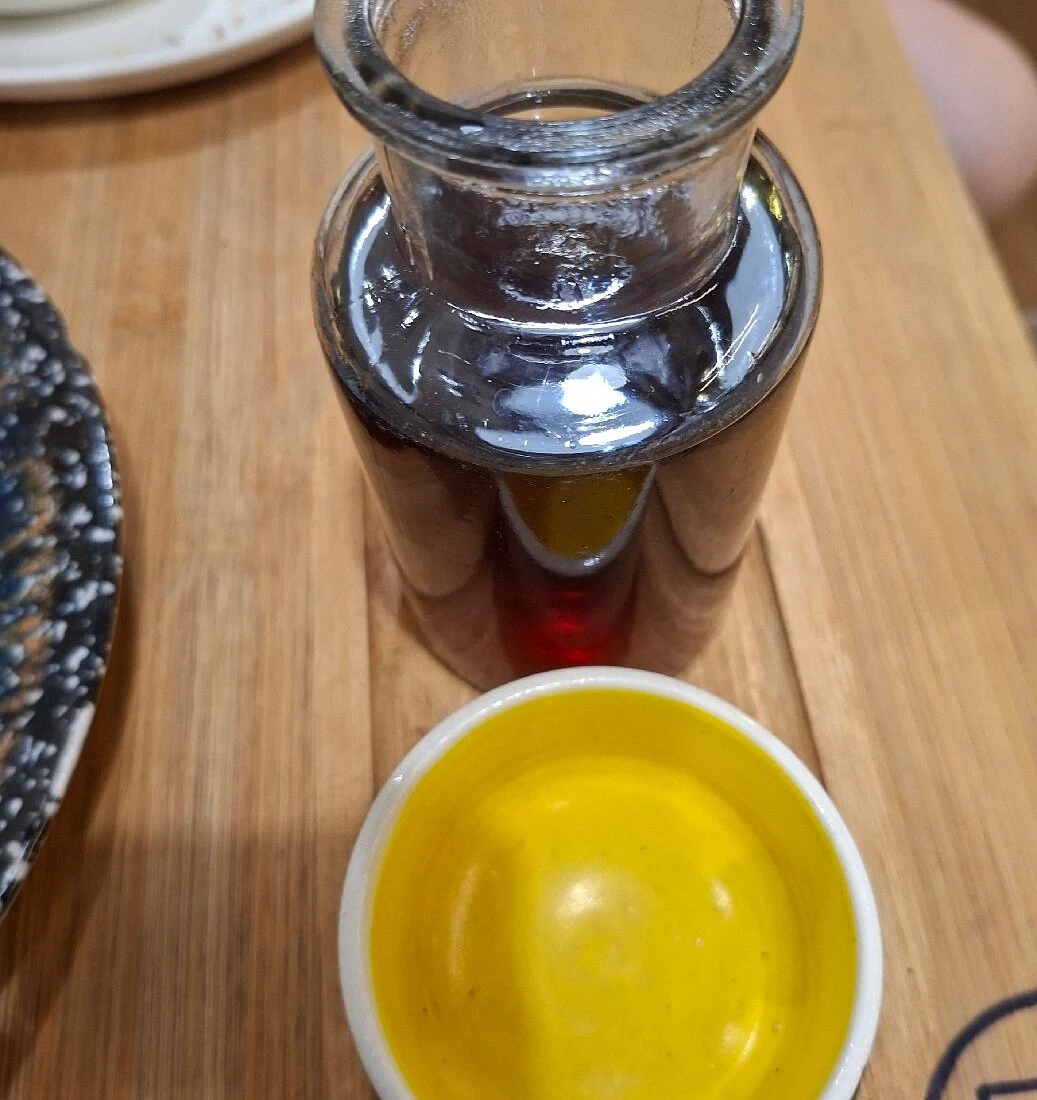 El café, con tiempo.